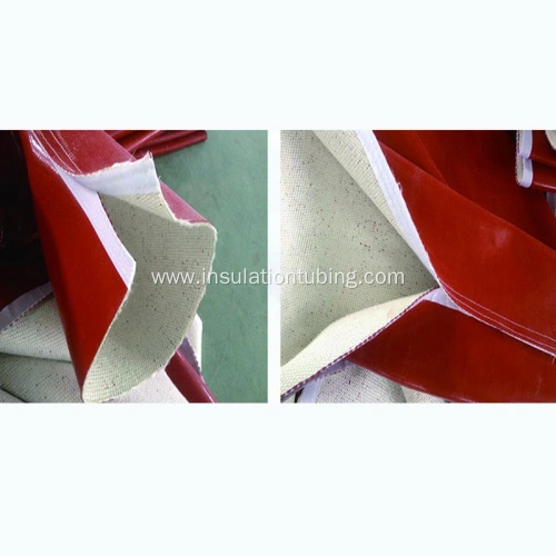 Silicone rubber fireproof fiberglass sleeve China Manufacturer